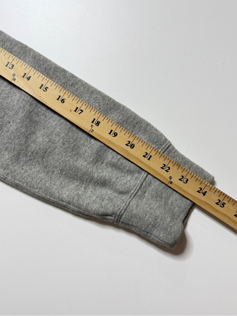 Comme des Garcons PLAY Gray Hoodie with Red Heart Patch - Picture 10 of 10